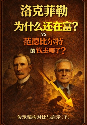 财富能传几代？洛克菲勒 vs 范德比尔特的传承架构对比与启示 下