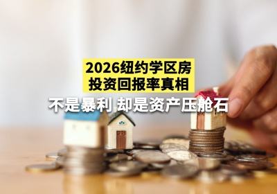 2026纽约学区房投资回报率真相：不是暴利，却是资产压舱石