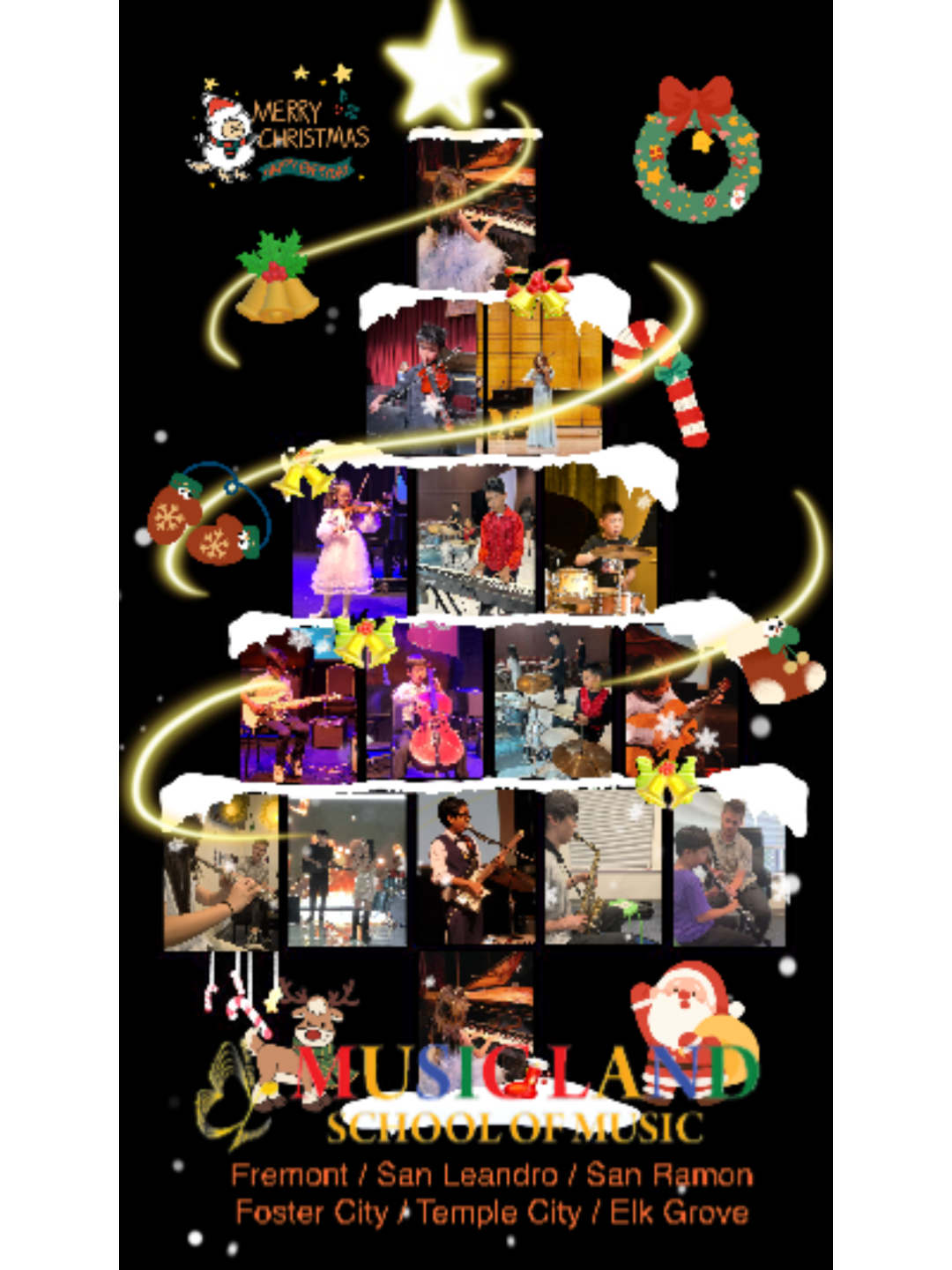 Music Land圣诞快乐