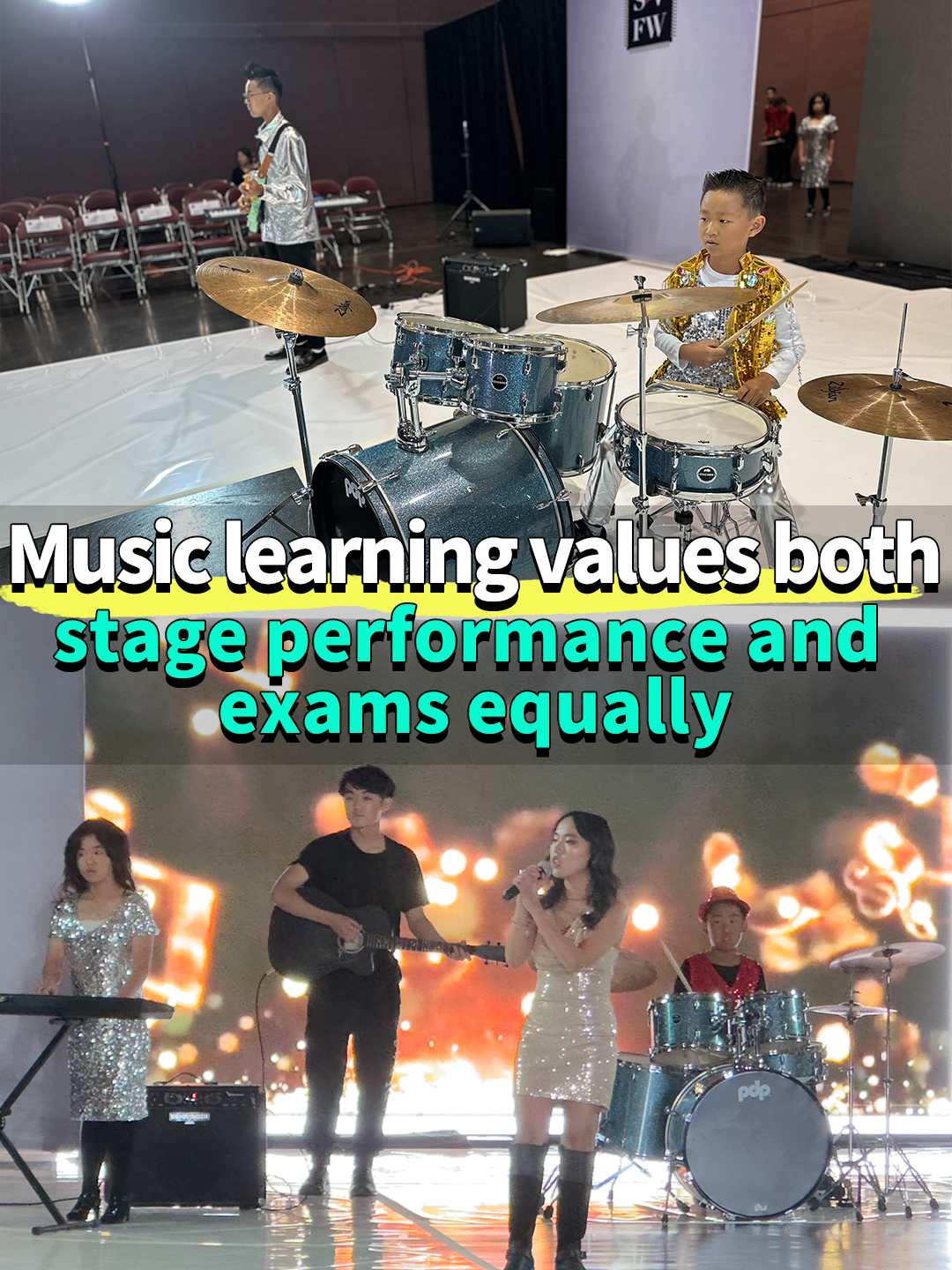 英文版-音乐学习，舞台和考级一样重要