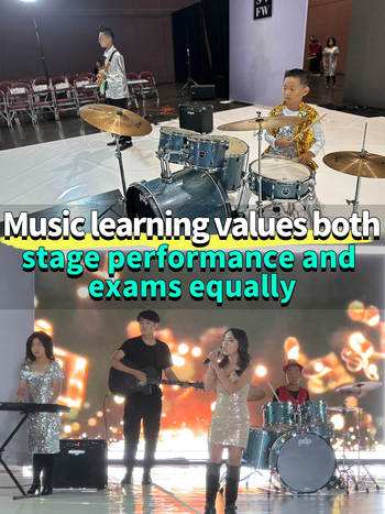英文版-音乐学习，舞台和考级一样重要
