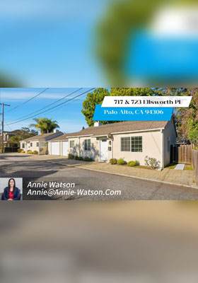 717 & 723 Ellsworth Pl, Palo Alto, CA 94306