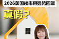 房利美放话2026楼市讲强势回暖