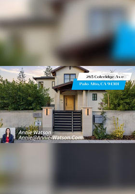 265 Coleridge Ave Palo Alto, CA 94301