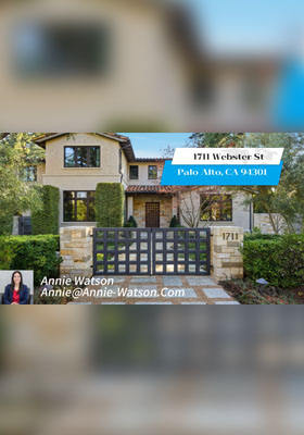 1711 Webster St，Palo Alto, CA 94301