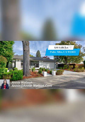 121 Lois Ln Palo Alto, CA 94303