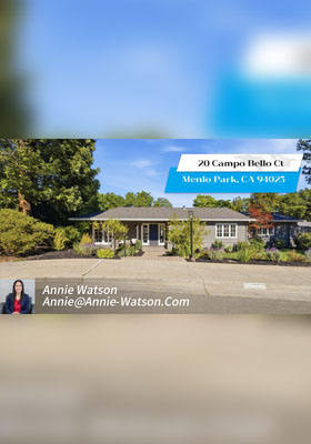 20 Campo Bello Ct Menlo Park, CA 94025