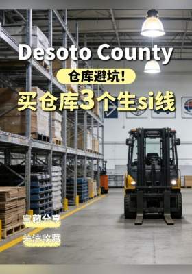仓库避坑！Desoto County 买仓库 3 个生si线