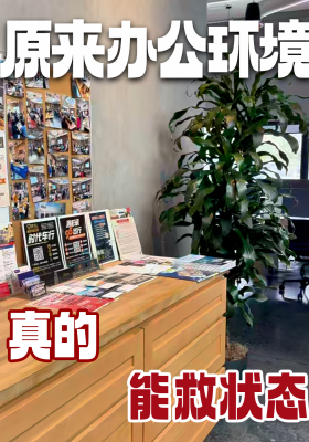 原来办公环境真的能救状态
