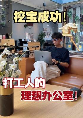 挖宝成功！打工人的理想办公室！