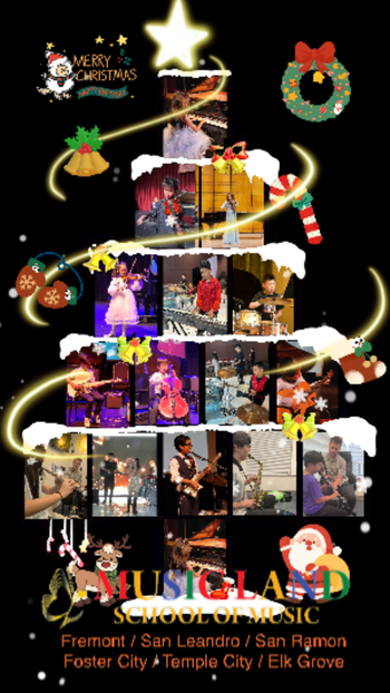 英文版-Music Land圣诞快乐