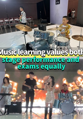 英文版-音乐学习，舞台和考级一样重要