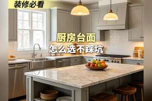 装修必看 厨房台面怎么选不踩坑