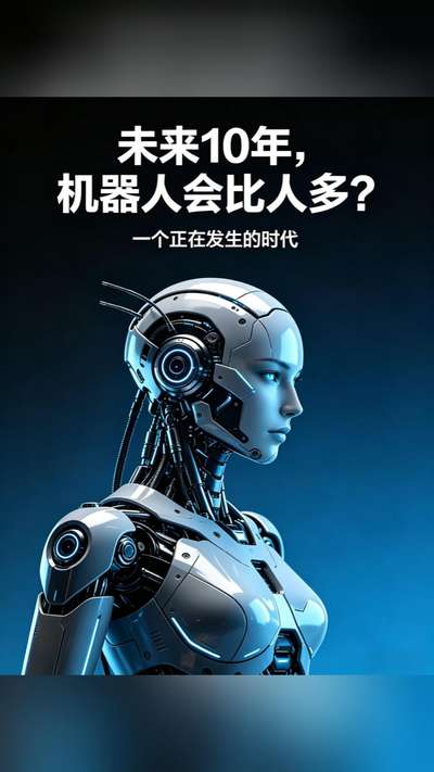 未来十年机器人会比人多