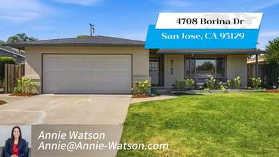 4708 Borina DrSan lose,CA95129