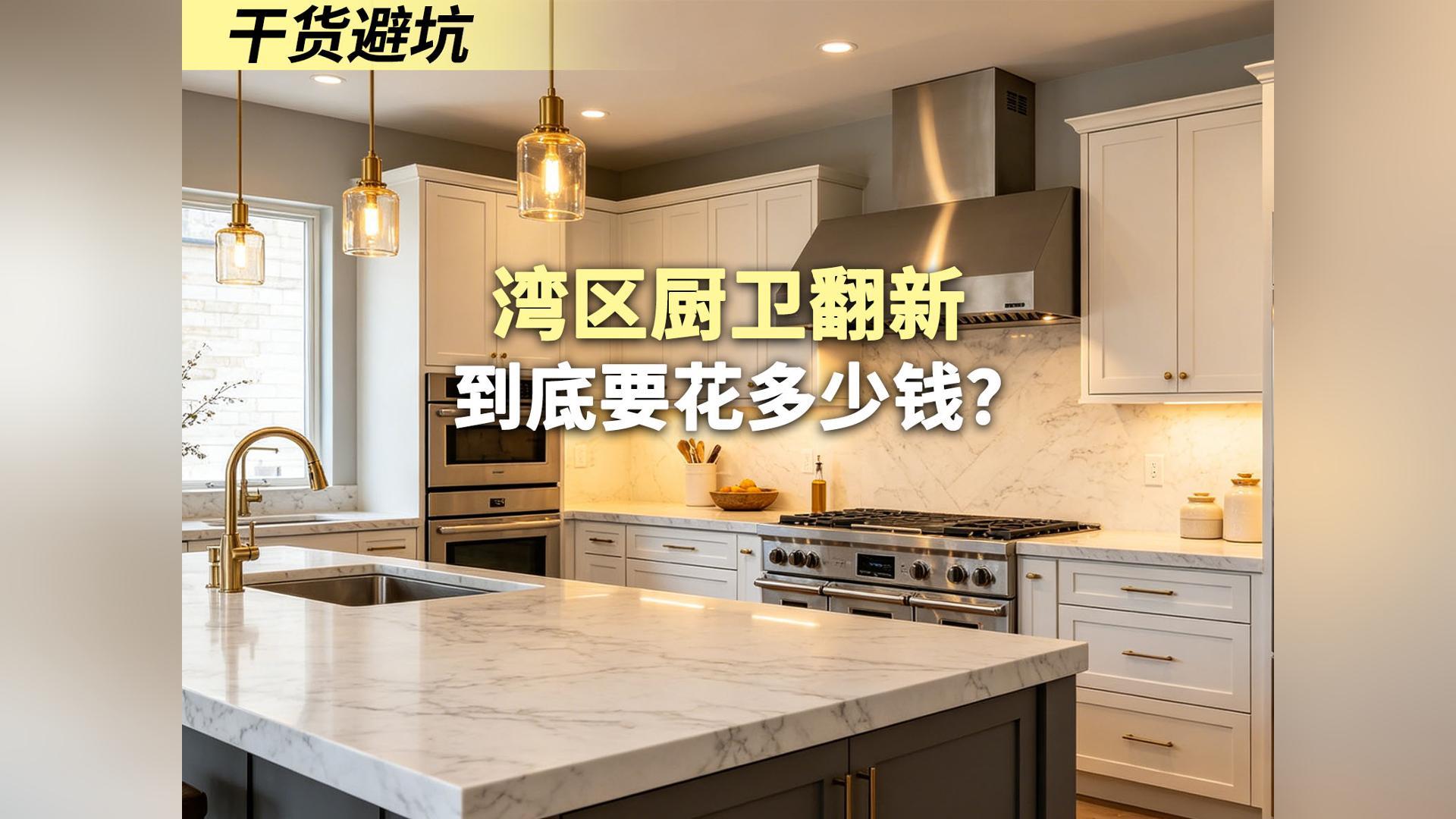 湾区厨卫翻新 到底要花多少钱?
