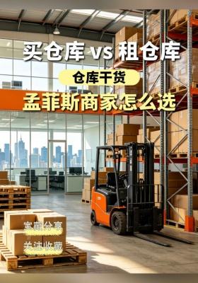 仓库干货！买仓库 vs 租仓库，孟菲斯商家怎么选