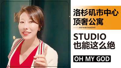 洛杉矶市中心顶奢公寓｜studio 也能这么绝
