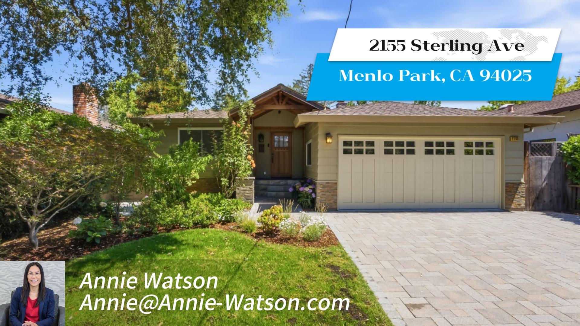 2155 Sterling Ave, Menlo Park, CA 94025