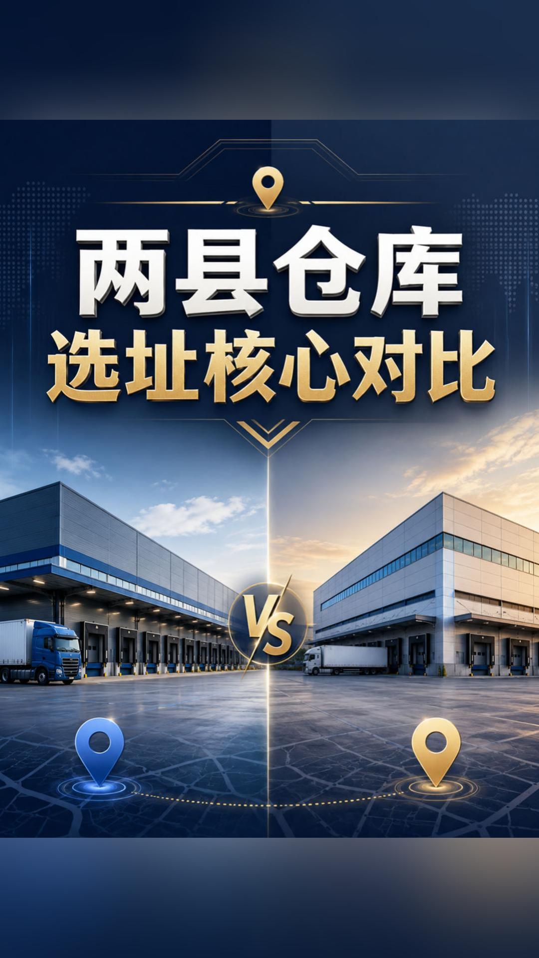两县仓库选址核心对比