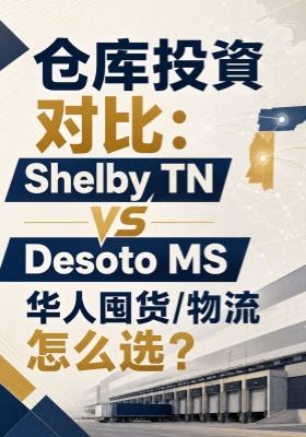 仓库投資对比：Shelby TN vs Desoto MS，华人囤货 / 物流怎么选