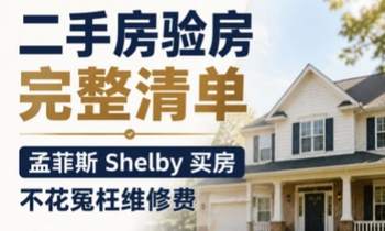 二手房验房完整清单，孟菲斯 Shelby 买房不花冤枉维修费