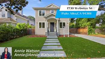 1730WebsterStPalo Alto,CA 94301