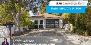 820 Chimalus Dr Palo Alto, CA 94306