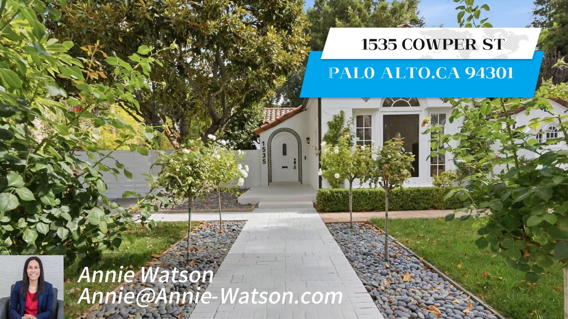  1535 Cowper St Palo Alto, CA 94301